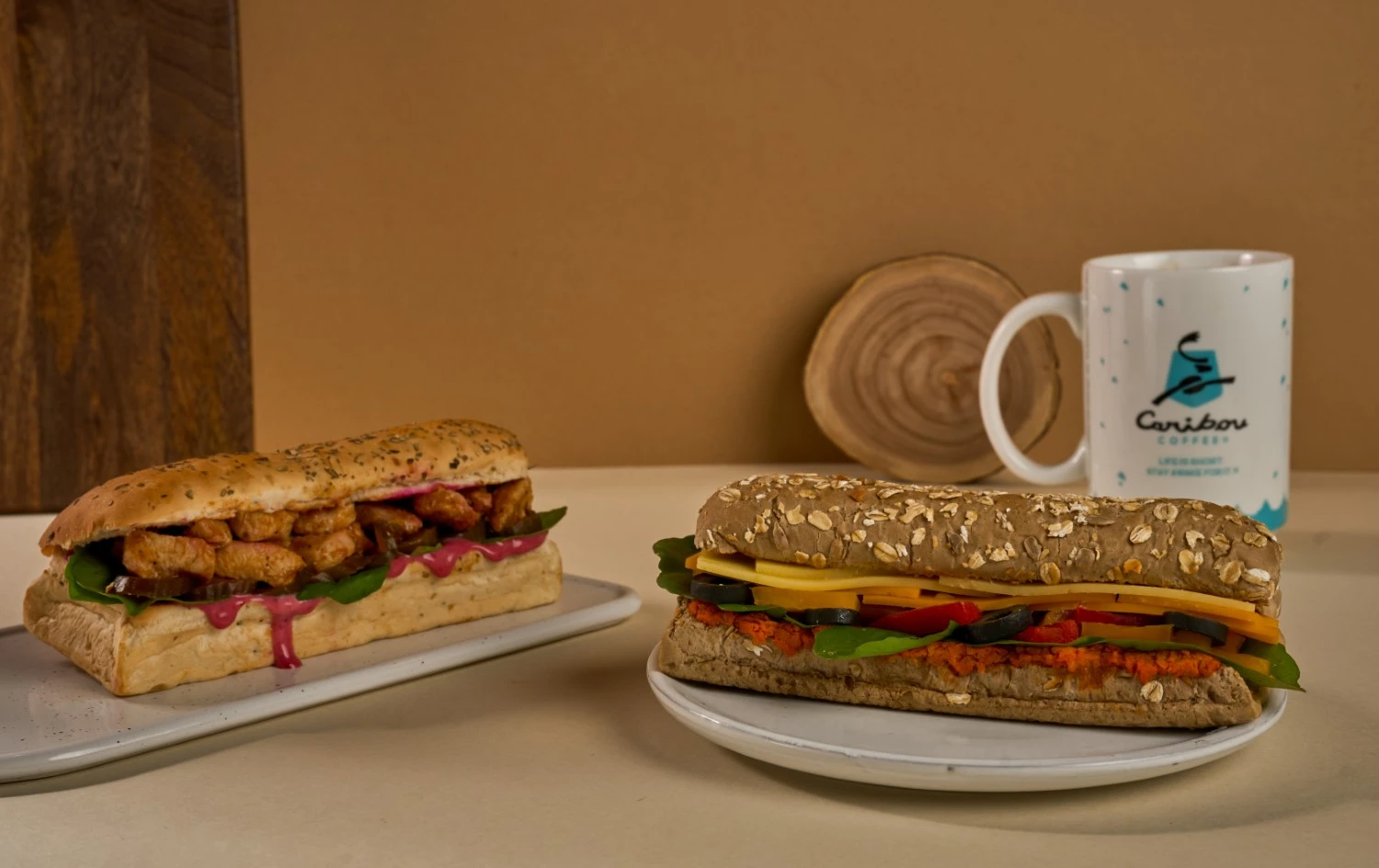 Fresh sandwiches,  perfect for every moment.